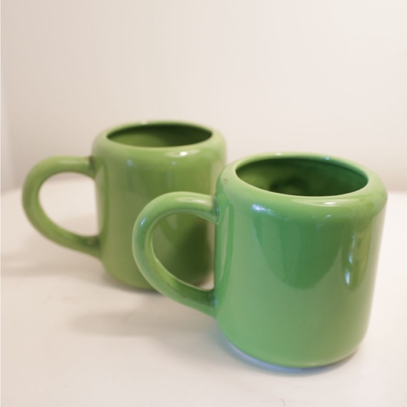 Green Frog Mug Set lovers gift for her gift for him couple - Picture 5 of 6